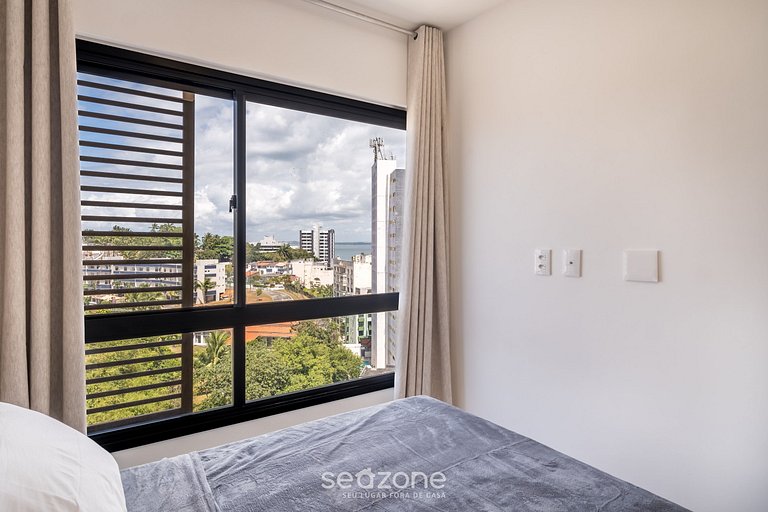 Apartamento a 400m da Praia da Barra BLB1306