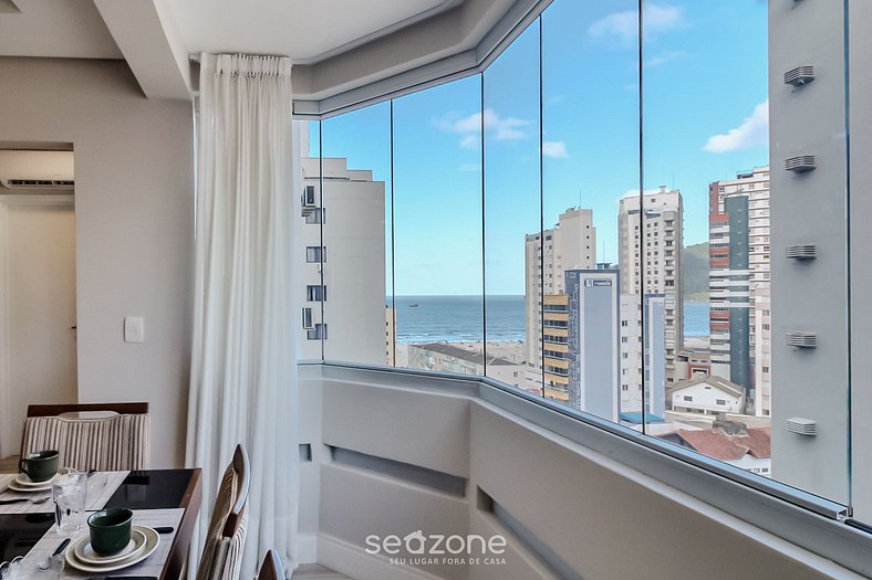 Apartamento Vista mar a 200m da Praia EBC0603