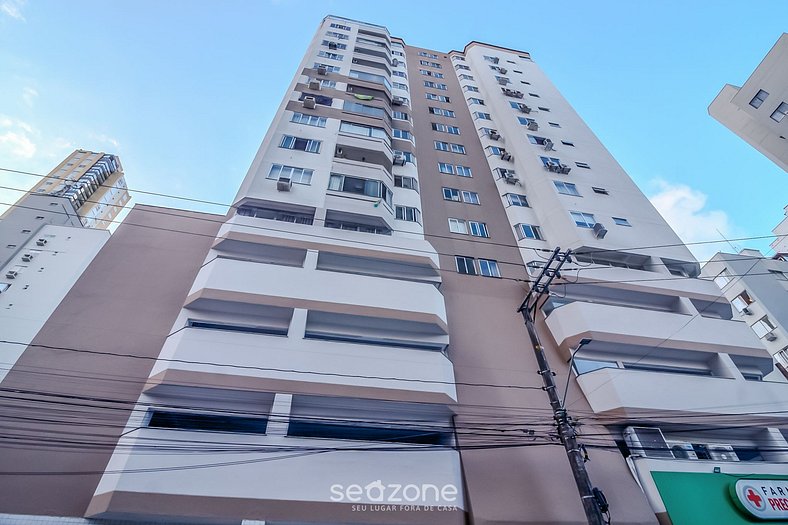 Apartamento Vista mar a 200m da Praia EBC0603