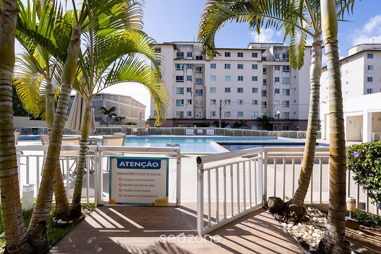 Condomínio com piscina 450m da Praia do Sul, Ilhéus/BA VGT