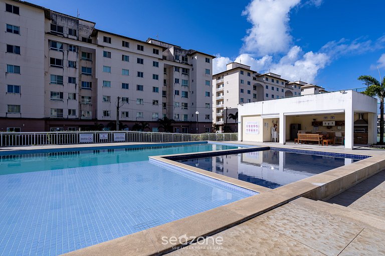 Condomínio com piscina 450m da Praia do Sul, Ilhéus/BA VGT