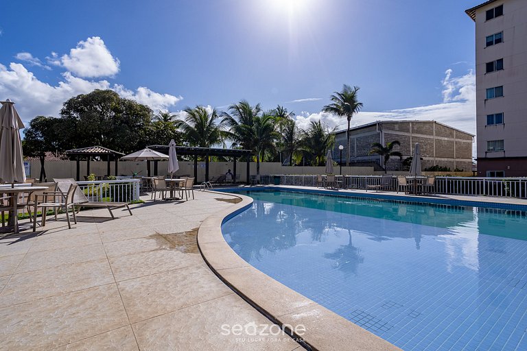 Condomínio com piscina 450m da Praia do Sul, Ilhéus/BA VGT