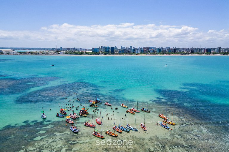 Conforto c/ Piscina na Orla - Maceió NWT1222