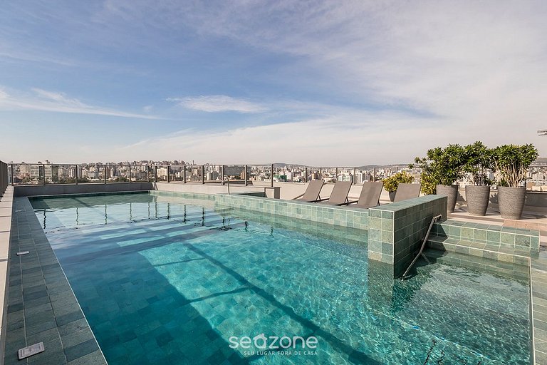 Estúdio em Prédio com Piscina em Porto Alegre - JRE