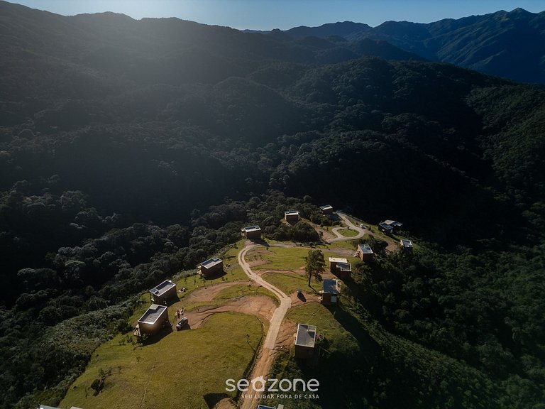 Hermosa Cabaña con Jacuzzi en la Montaña VST013